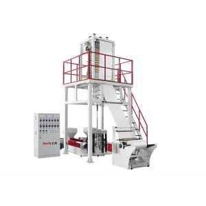 Buy cheap Three Layer Plastic Film Blowing Machine Co Extrusion 600-1500 Film Width Manual Screen from wholesalers