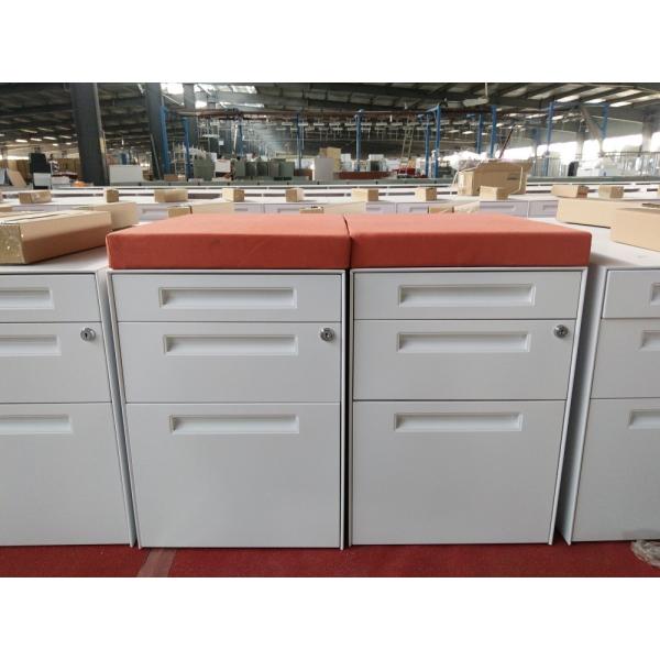 Buy cheap 3-drawer mobile pedestal with cushion from OZ office furniture from wholesalers