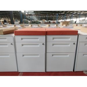 Buy cheap 3-drawer mobile pedestal with cushion from OZ office furniture from wholesalers