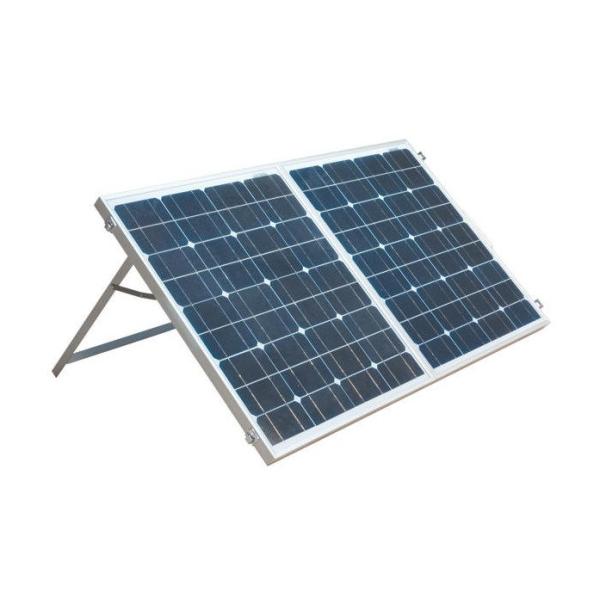 Quality Monocrystalline Camping Solar Panels High Transmissions Low Iron Tempered Glass for sale