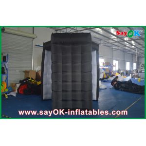 Buy cheap Inflatable Photo Studio Black Inflatable Photo Booth With Controller For Promotion Custom Made from wholesalers