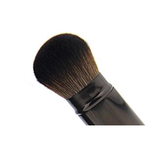 Buy cheap Custom Precision Retractable Makeup Brush Round Kabuki Brush Brown from wholesalers