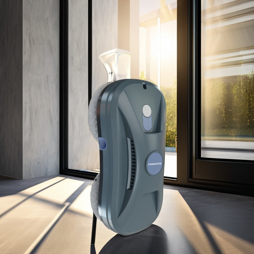 Remote Control Smart Home Cleaning Robot 2.9KPa UPS Water Spray Window Cleaner