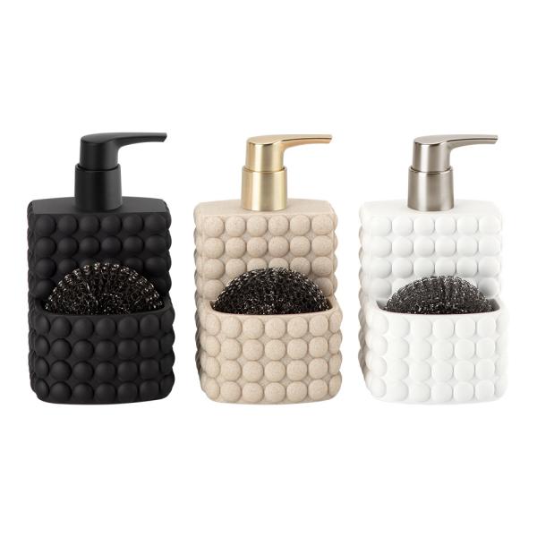 Quality 2N1 Polyresin Kitchen Utility Caddy Multi-Function With Dot Pattern for sale