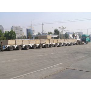 51.9t Grade Hydraulic Modular Trailer With Customized Axles And Q690 Material