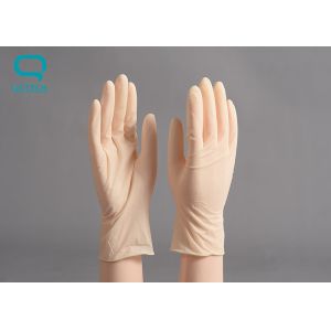 Buy cheap 100% Natural Latex Material Cleanroom Gloves Micro Textured Surface from wholesalers