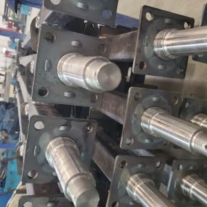 Buy cheap 3500lbs Straight Unbraked 50mm Square Trailer Axle With Mounting Plate from wholesalers