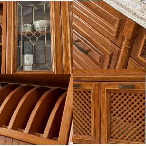 Buy cheap YADI Real Solid Wood Kitchen Cabinets Base Units ODM Moistureproof from wholesalers