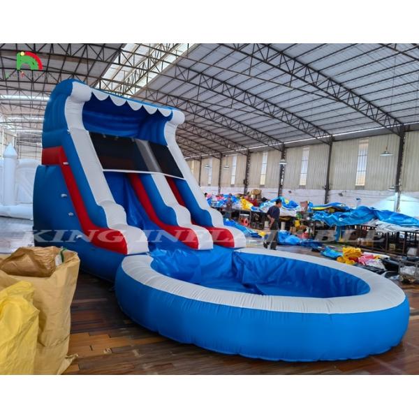 Commercial Inflatable Water Slide Jumper Bounce House Castle Waterslide Pool