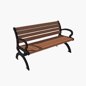 Buy cheap Garden WPC Bench Rotproof sturdy Wood Plastic Composite Chair from wholesalers