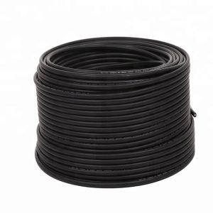 Dc System Pv Solar Cable 4mm 6mm Twin Core Low Voltage