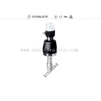 Buy cheap DONJOY Pneumatic Angle Seat Valve with PTFE seal with 180 degree steam product