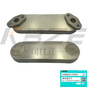 China KOBELCO 6D31 6D34 ENGINE VAME013360 5P OIL COOLER CORE FITS SK200-2 SK200-5 EXCAVATOR on sale