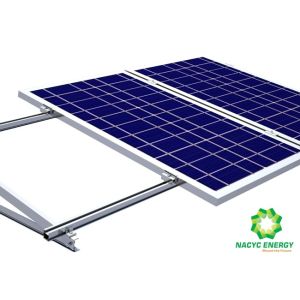 Buy cheap Free Penetration Wind Proof Ballasted Solar Mounting Systems Flat Roof Rust - Resistance from wholesalers