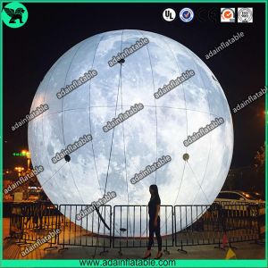 Buy cheap Lighting Inflatable Moon,Event Inflatable Moon,Club Hanging Decoration from wholesalers