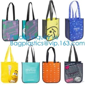 Promotional Custom Sublimation Recyclable Fabric Carry Non Woven Bag,Folding