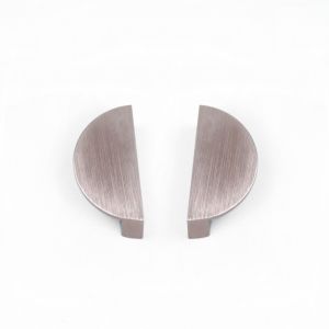 Buy cheap OEM 90mm Aluminum Alloy Half Moon Drawer Handles from wholesalers