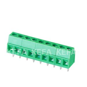 Buy cheap KEFA connectors, terminal block screw type, 128L-3.5 3.81 pcb screw 128 128L 5.0 5.08 green block pcb terminal blocks from wholesalers