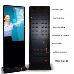 55 Inch Interactive Wall Mounted Digital Signage ads media player