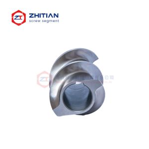 Buy cheap Custom Twin Screw Extruder Screw Elements with Wear and Corrosion Resistant Alloys from wholesalers