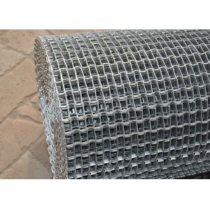Buy cheap Honeycomb Wire Mesh Conveyor Belt , Metal Mesh Belt With Clinched Edge from wholesalers