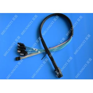 Buy cheap Internal SFF 8087 To SATA SAS Serial Attached SCSI Cable 75cm With Sideband SGPIO from wholesalers