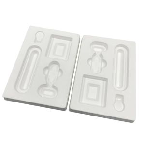 Buy cheap Disposable Wet Press Pulp Tray , Recycled Bagasse Custom Molded Pulp from wholesalers