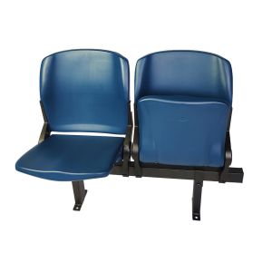 China Foldable Tip Up Plastic Fixed Stadium Seating With Armrests on sale