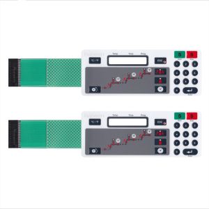 Flexible FPC Backlight Membrane Switch Embedded LED Illuminated Membrane Switch