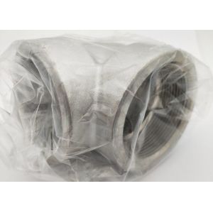 Buy cheap SS316L 2 Sch80 3000# 90 Degree Threaded Elbow Pipe Fittings from wholesalers