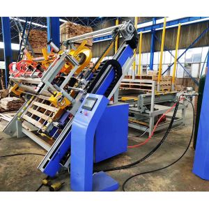 Automatic Wood Pallet Making Machine, Pallet Nailing Machine with automatic