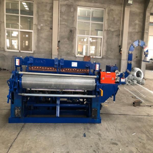 Buy cheap 6ft Width 2.5T Automatic Wire Mesh Welding Machine , Spooling Fence Mesh Machine Water Air Cooling from wholesalers