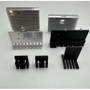 Customised Aluminum Heatsink profile For Chip Router CNC Maching