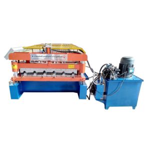 Buy cheap High Speed Aluminum Roll Forming Machines , Metal Roof Rolling Machines With Hydraulic Power from wholesalers