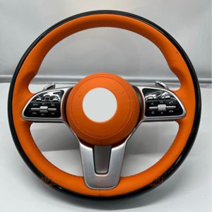 China Mer-cedes-be-nz GLE350GLE 400GLE450GLE320GLE450 Peachwood Leather Steering Wheel on sale