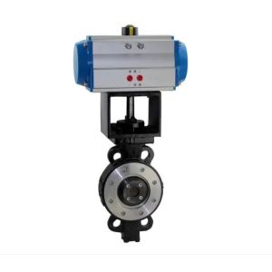 Standard Specification Pneumatic Actuator Butterfly Valve with Complete