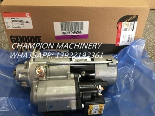 Quality MOTOR,STARTING 4996707 FOR CUMMINS QSB6.7-cummings diesel engine parts for sale