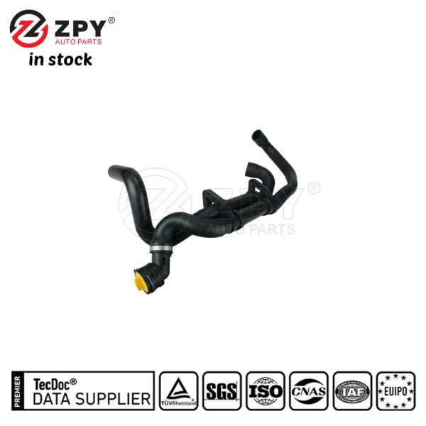 ZPY 7L0122101J Upper Coolant Pipe 2-In-1 For Audi Q7 4L VW Porsche Cayenne