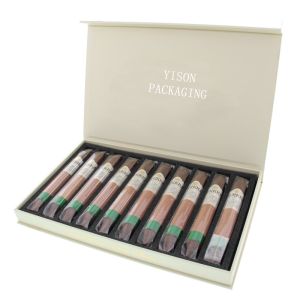 Buy cheap Custom Printed Luxury Cardboard Cigar Box Packaging With Logo from wholesalers