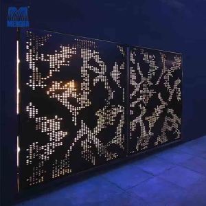 Buy cheap Customized Aluminium Curtain Wall Punched Plate Cladding Facade from wholesalers