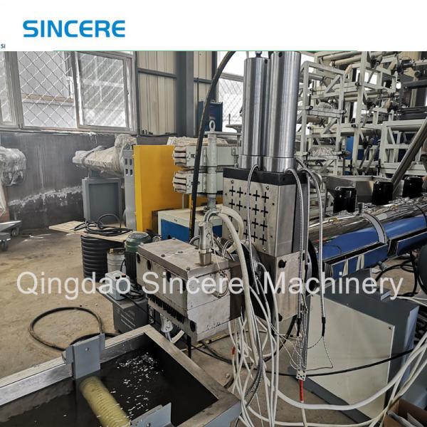 Quality Hydraulic PP Pelletizing Line PE PET Pelletizing Line Twin Screw for sale