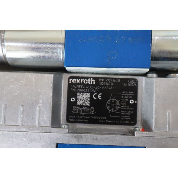 Quality 4WREE6E1-08-2X/G24K31/A1V
4WRAE10WA30-22/G24K31/F1V
4WRAE10WA60-22/G24K31/A1V Original Rexroth hydraulic solenoid directional valve proportional solenoid valve from Germany for sale