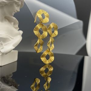 Buy cheap Stylish Small Gold Plumeria Earrings product