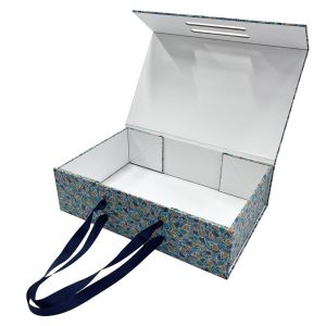 Buy cheap Cardboard Folding Gifts Packing Boxes With Flower Pattern from wholesalers