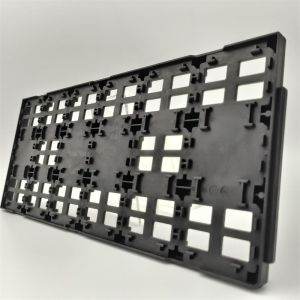 Standard Stackable JEDEC IC Trays For BGA QFP QFN LGA PGA Tray Weight 120g -