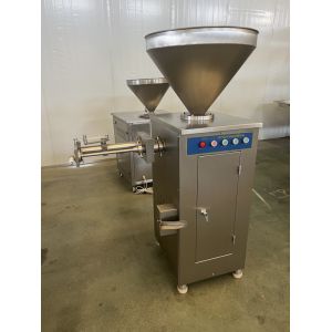 Buy cheap High Performance 60L Automatic Pneumatic Quantitative Sausage Filling Twisting Machine from wholesalers