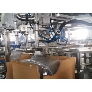 20L Cubitainer Automated Sterile Filling Machine With Flowmeter Pump