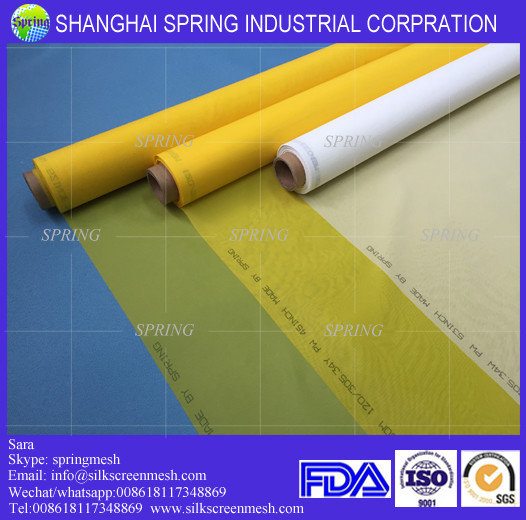 Buy cheap 68T-64(173mesh) industrial polyester fabric mesh/screen printing mesh from wholesalers