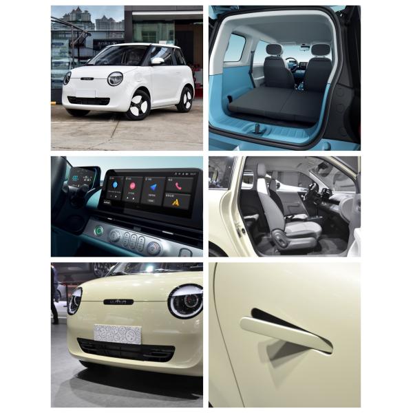 Changan Lumin Stock Luxury 4-Wheel Electric Car 301km Range 101km/h Mini Electric Vehicle with Pure Electric Energy Type