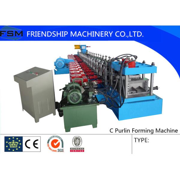 Buy cheap Hot Rolled Coils c Purlin Roll Form Machines Gcr15 Quenched Roller from wholesalers